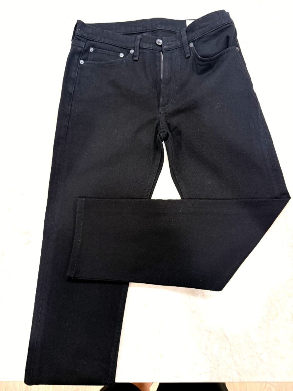 rag & bone Fit 2 Slim Black Stretch Jeans Men's 32x32